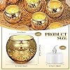 Mercury glass votive candle holder